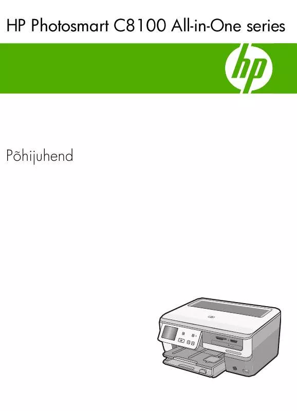 Mode d'emploi HP PHOTOSMART C8180