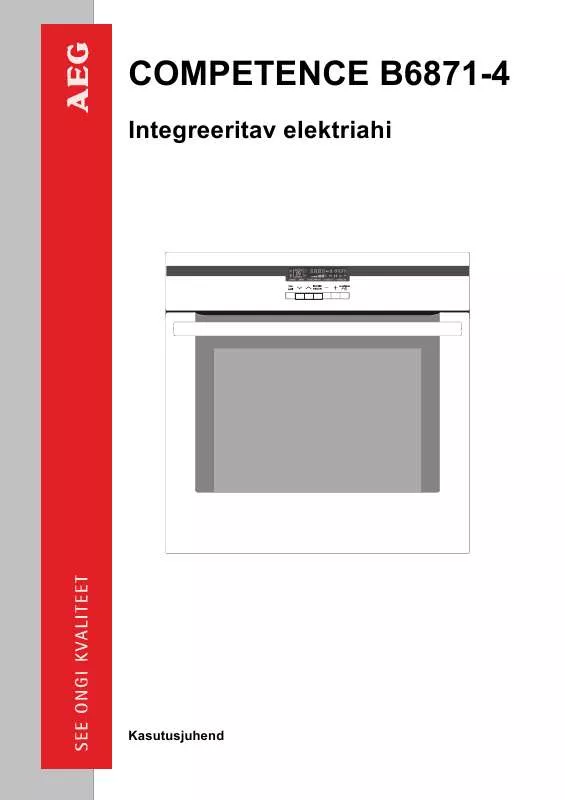 Mode d'emploi AEG-ELECTROLUX B6871-4M