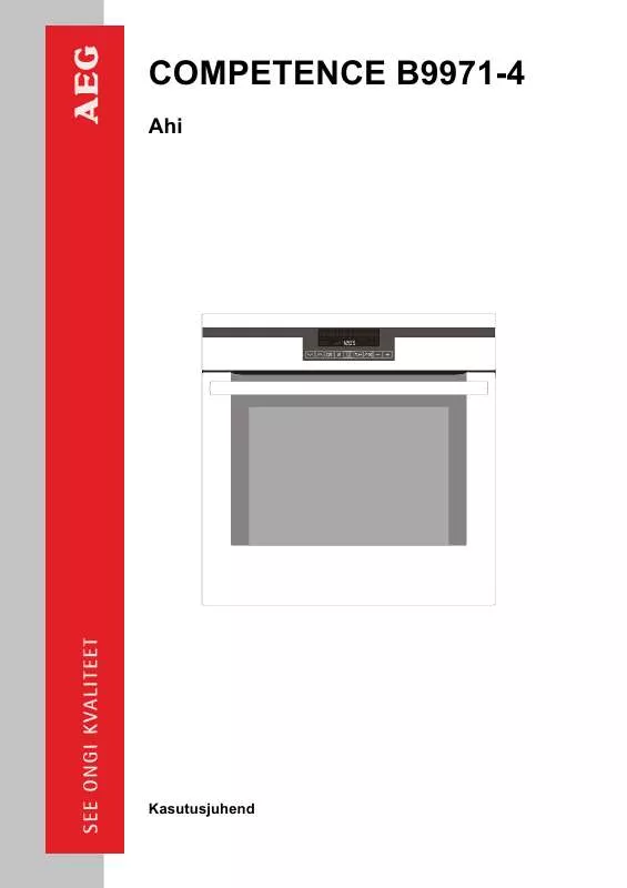 Mode d'emploi AEG-ELECTROLUX B9971-4M