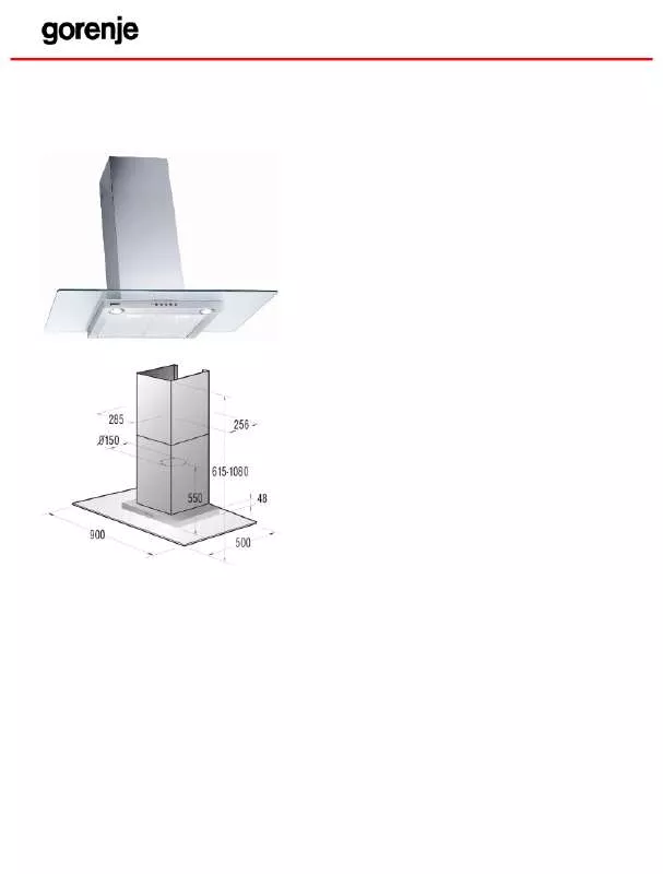 Mode d'emploi GORENJE DTG9335E