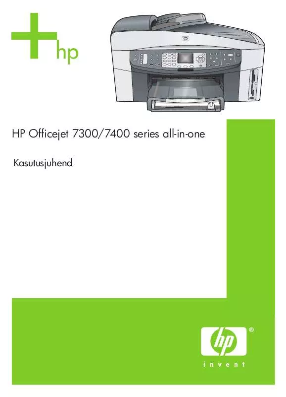 Mode d'emploi HP OFFICEJET 7310XI