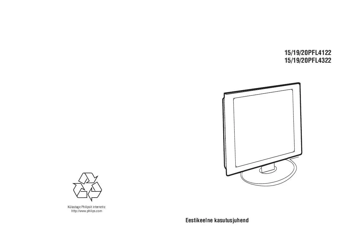 Mode d'emploi PHILIPS 15PFL4122