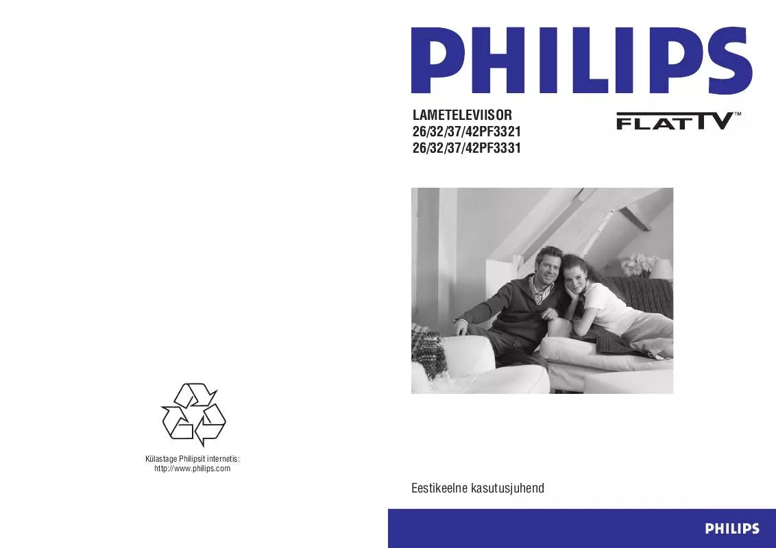 Mode d'emploi PHILIPS 32PF3321