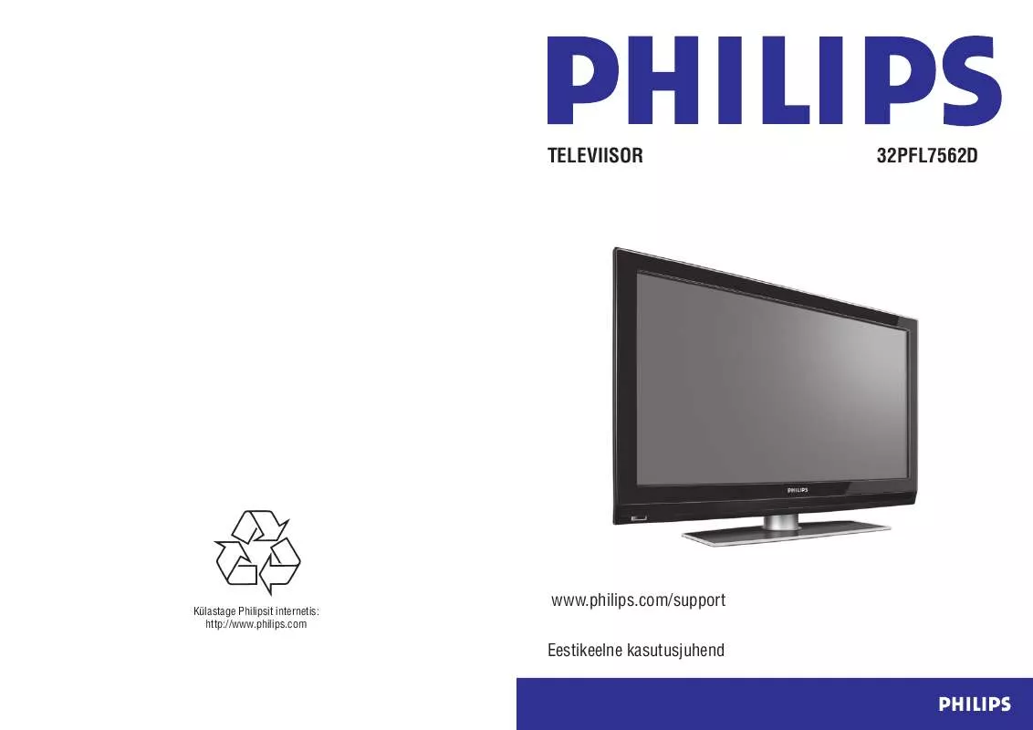 Mode d'emploi PHILIPS 32PFL7562D