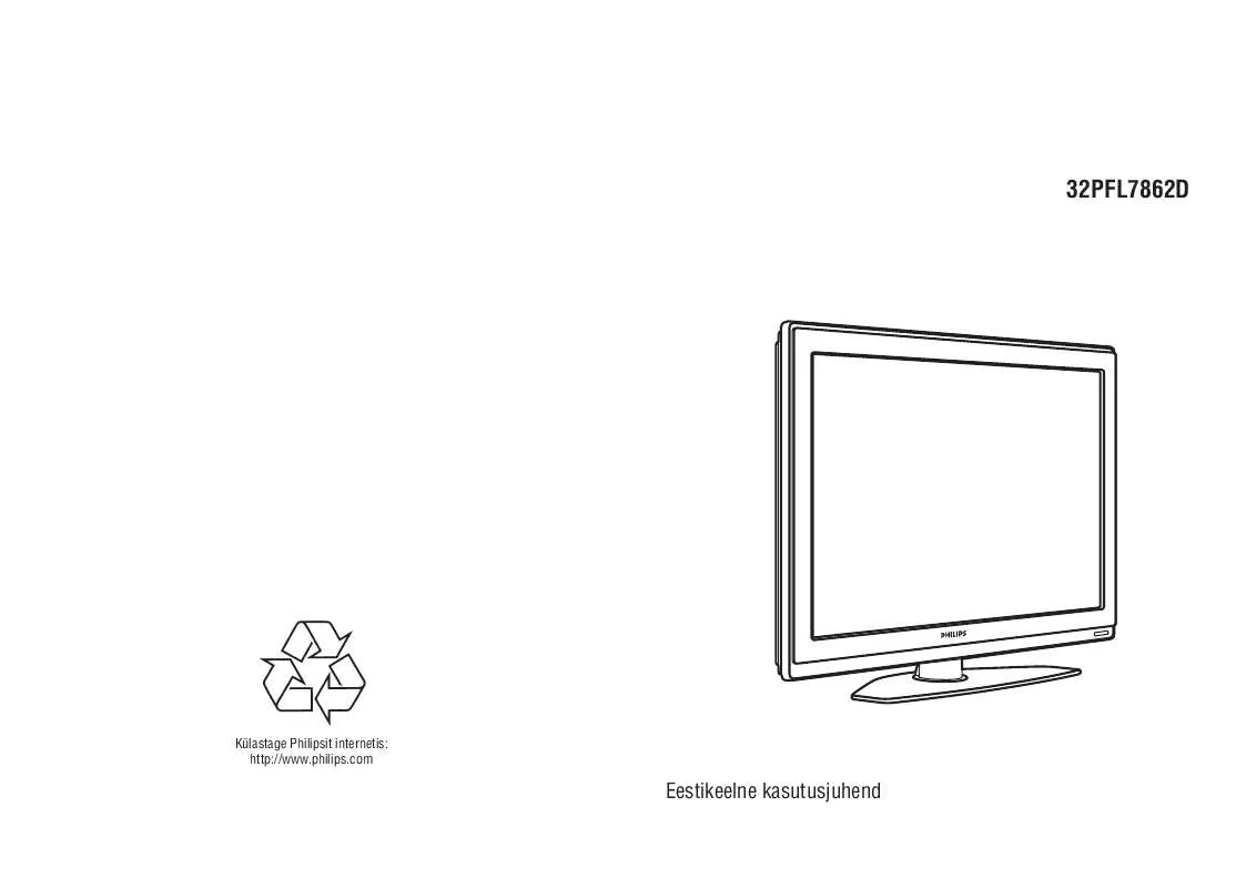 Mode d'emploi PHILIPS 32PFL7862D