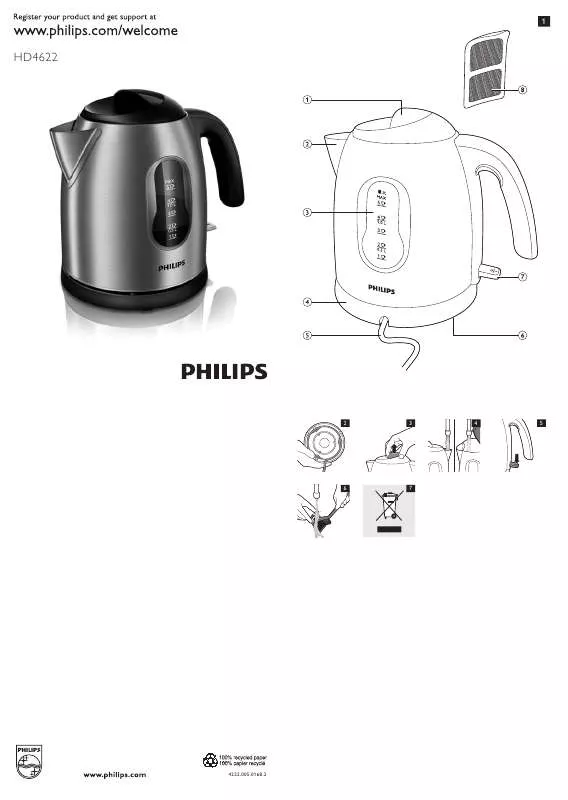 Mode d'emploi PHILIPS HD-4622