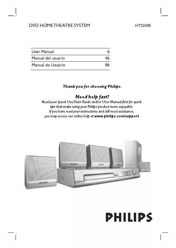 Mode d'emploi PHILIPS HTS3090