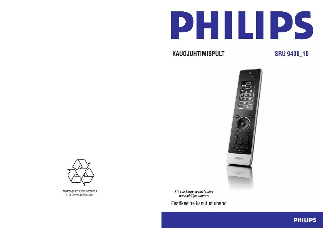 Mode d'emploi PHILIPS SRU9400