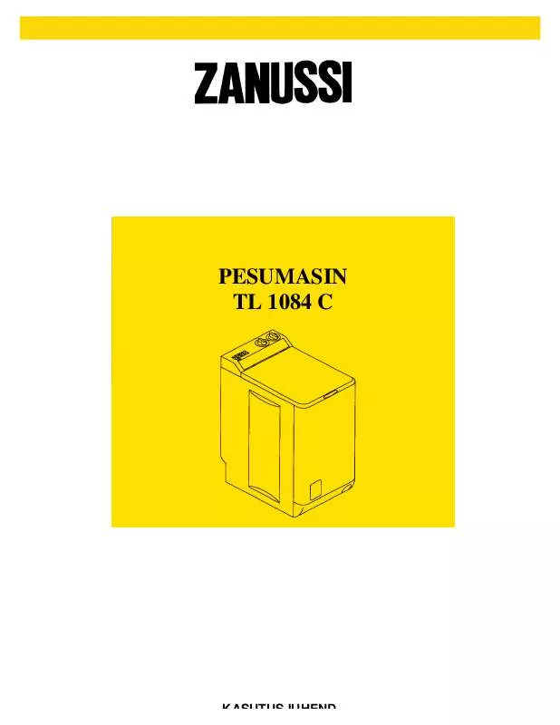 Mode d'emploi ZANUSSI TL1084C1