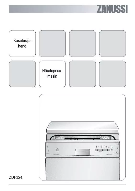 Mode d'emploi ZANUSSI ZDF324X