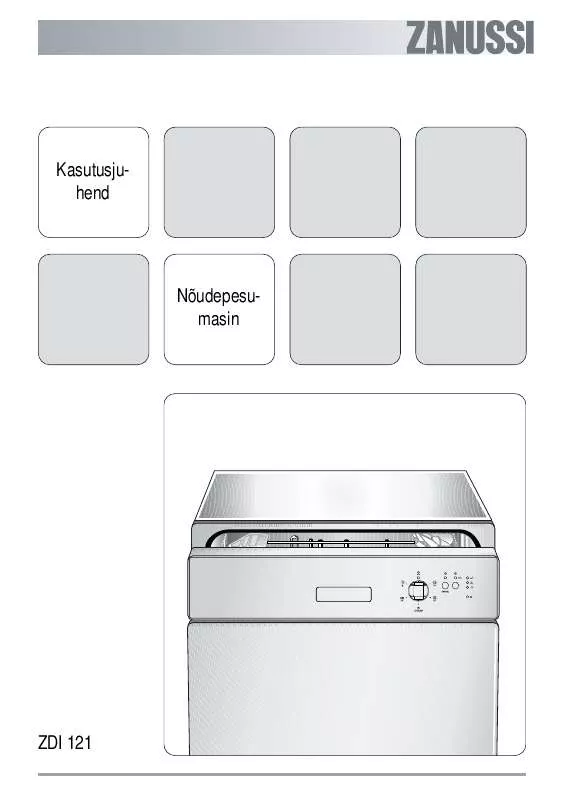 Mode d'emploi ZANUSSI ZDI121W