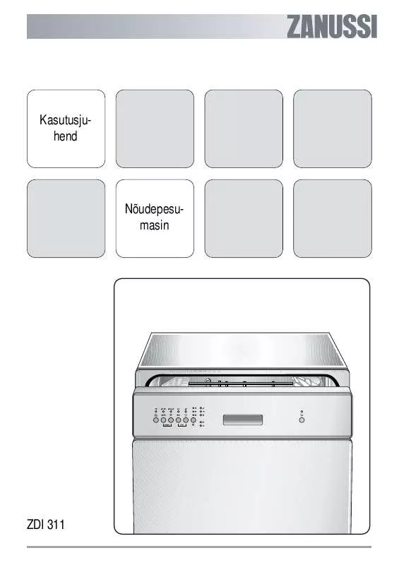 Mode d'emploi ZANUSSI ZDI311X